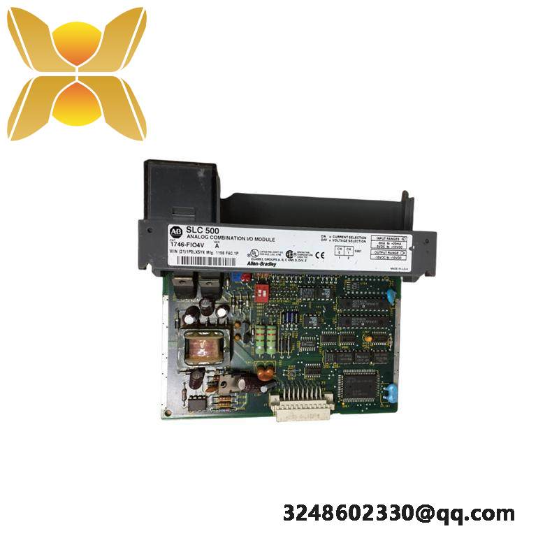AB 1746-FIO4V FAST ANALOG I/O MODULE