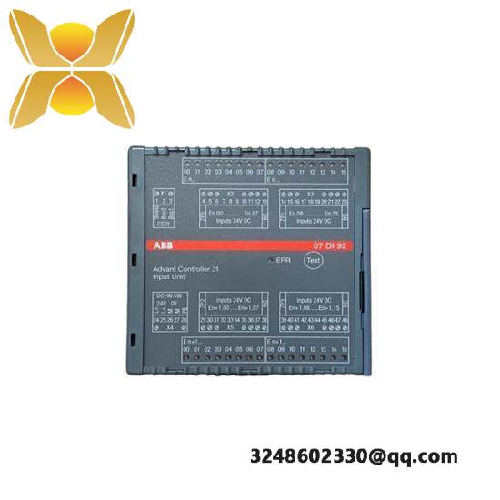 ABB 07DI92 WT92 GJR5252400R4101 Digital I/O module