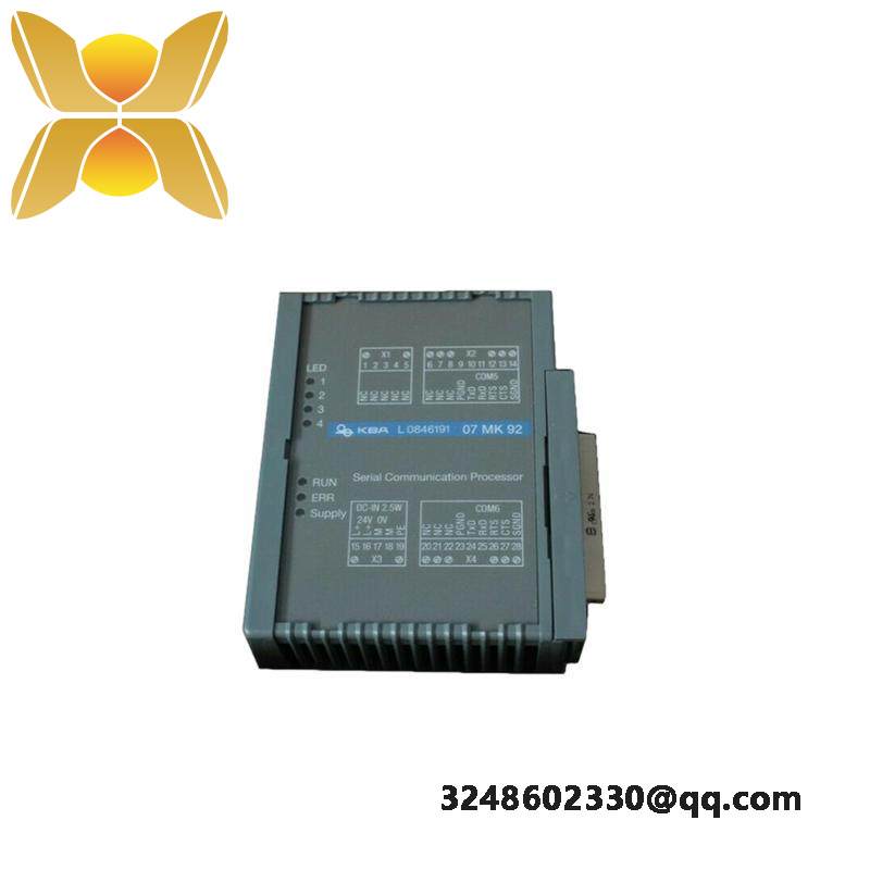 ABB 07MK92 GJR5253300R3161 communications processor