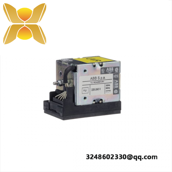 ABB 1SDA038312R1 UNDERVOLTAGE RELEASE SUPPLY VOLTAGE