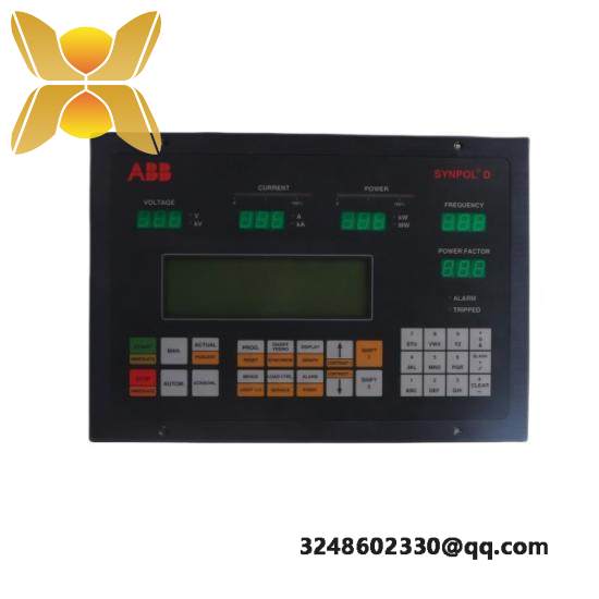 ABB 3DDE300410 CMA 130 Display Front Panel