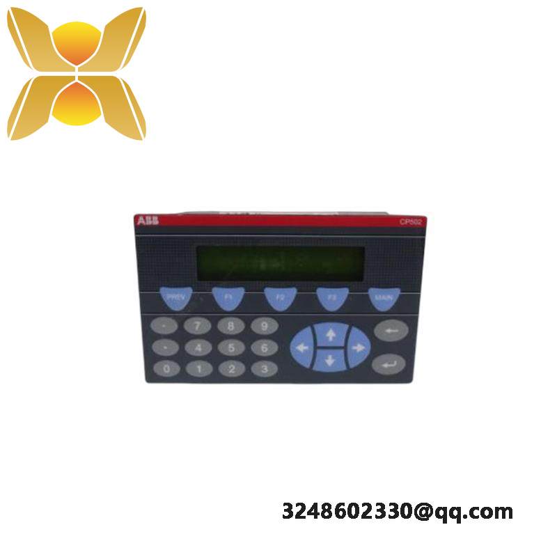 ABB CP502 1SBP260190R1001-A Text Display Panel