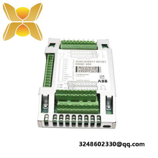 ABB DSQC652 3HAC025917-001/01 I/O Unit