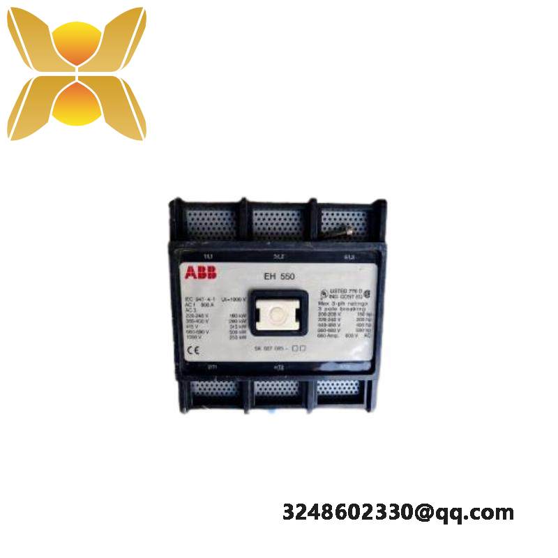 ABB EH550G 3P CONT.110VDC W/RECT.120V