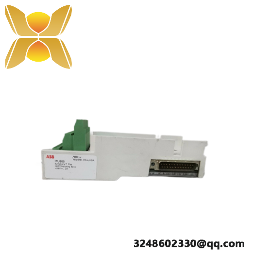 ABB ITU805  HART I/O Module Mounting Base