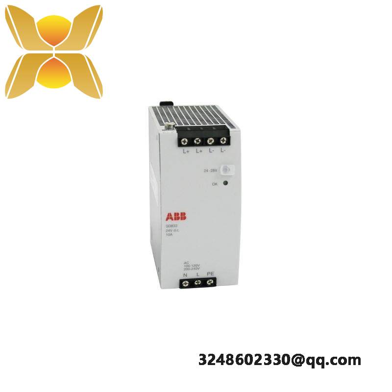 ABB SD833 800xA Series Power Supply
