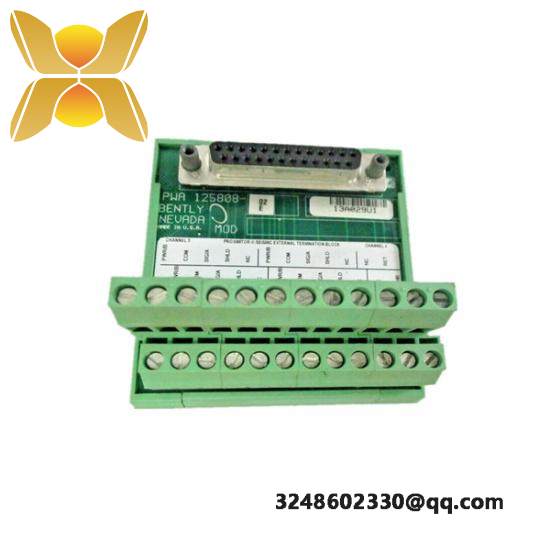 BENTLY NEVADA 125808-02A Terminal Block Board