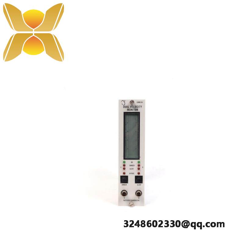Bently Nevada 3300/55 Dual Velocity Monitor