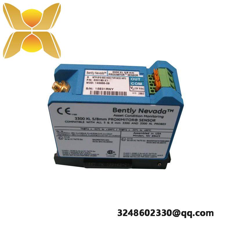 BENTLY NEVADA 330180-X2-05 MOD: 181634-02 Proximity Sensor
