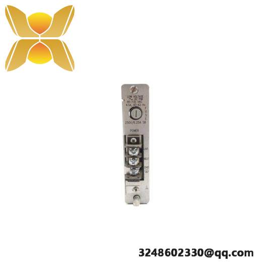 Bently Nevada 3500/15 125840-02 Low Voltage AC Power Input Module