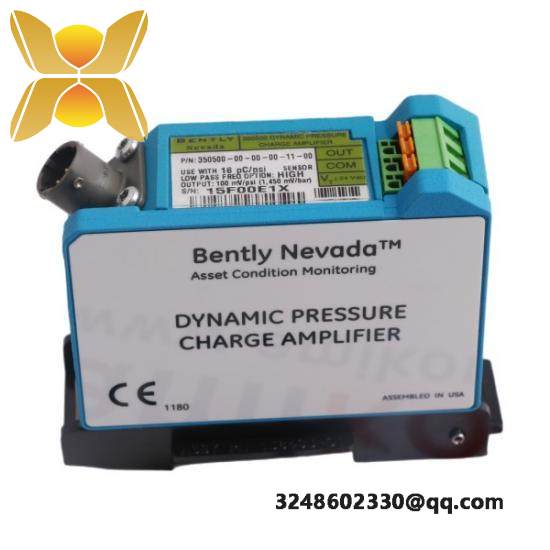 Bently Nevada 350500-00-00-00-11-00 Dynamic Pressure Charge Amplifier