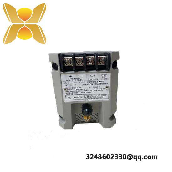 Bently Nevada 990-08-XX-01-00 2-Wire Vibration Transmitter