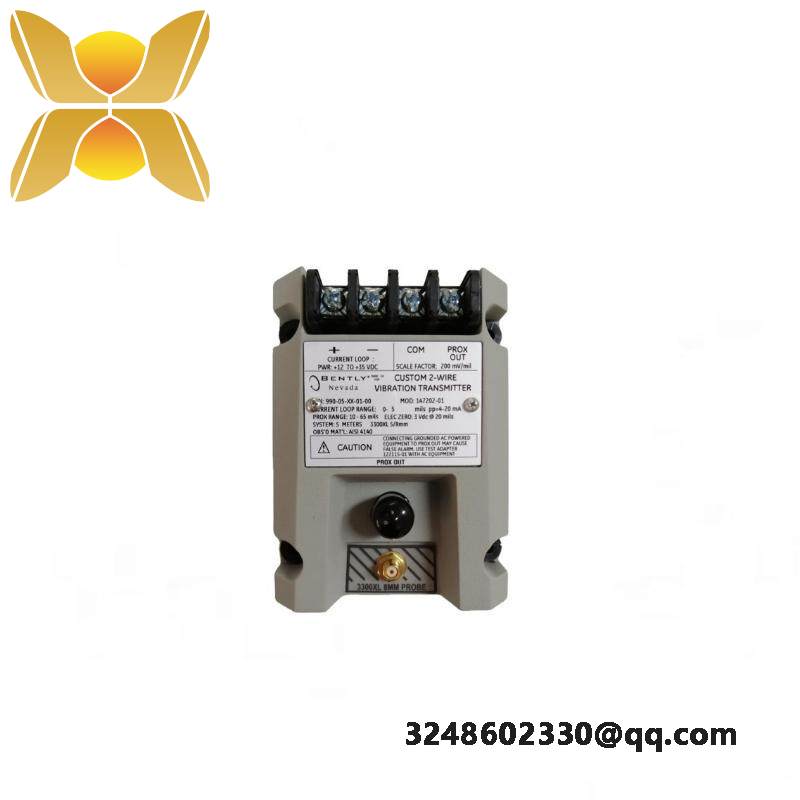 Bently Nevada 990-10-XX-01-05 MOD:285169-01 VIBRATION TRANSMITTER
