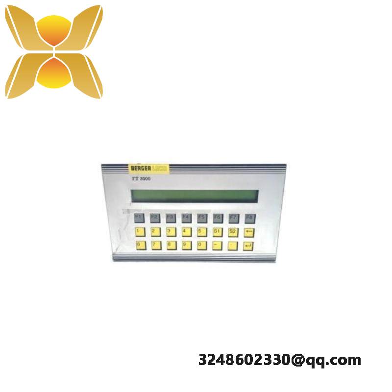 BERGER LAHR FT2000 OPERATOR PANEL