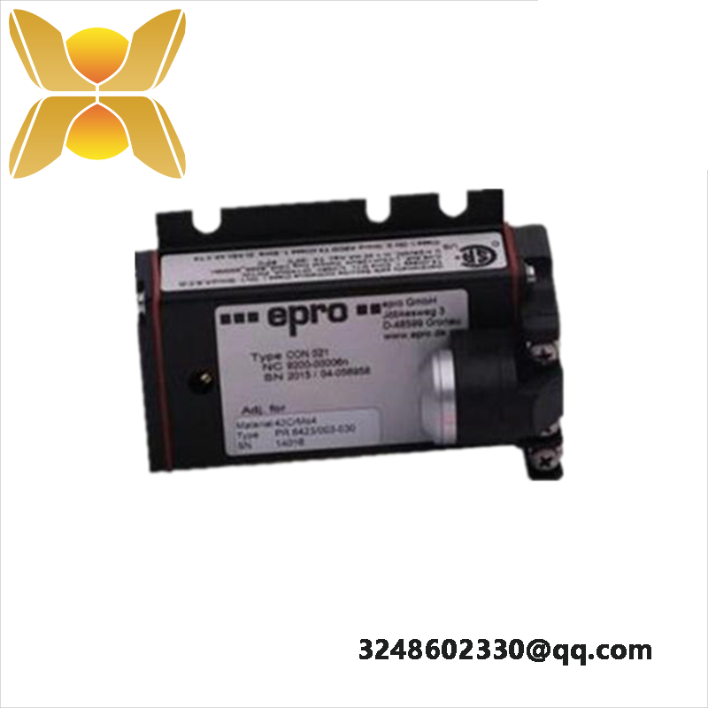EMERSON A6125 Case Piezoelectric Vibration Monitor