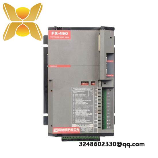Emerson DeltaV FX490 Servo Driver