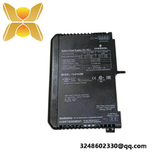 Emerson DeltaV KJ1501X1-BC3 Power Supply