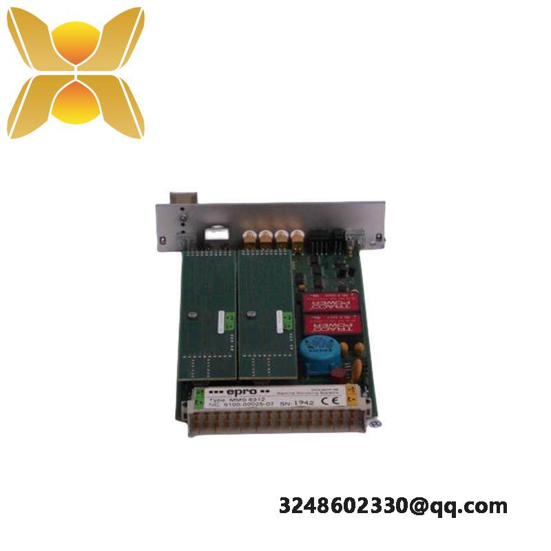 Emerson MMS6220 Dual Channel Shaft Eccentricity Monitor