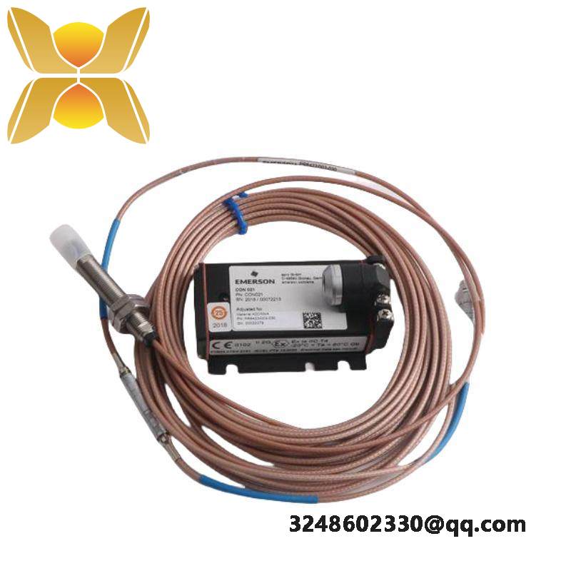 Emerson PR6423/002-131 CON021 Eddy Current Displacement Sensor