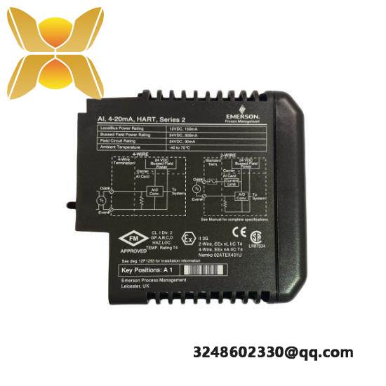 Emerson VE4003S2B2 DeltaV Analog Input Module