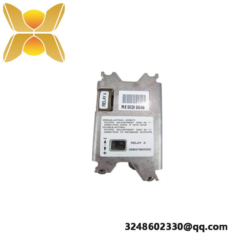 FISHER 38B5786X052 Relay Assembly