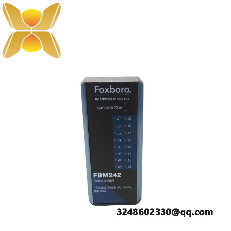 FOXBORO FBM242 RH916TA Channel Isolated 16 Output Switch