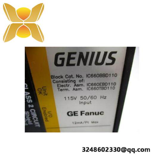 GE FANUC IC660BBD110 Discrete I/O