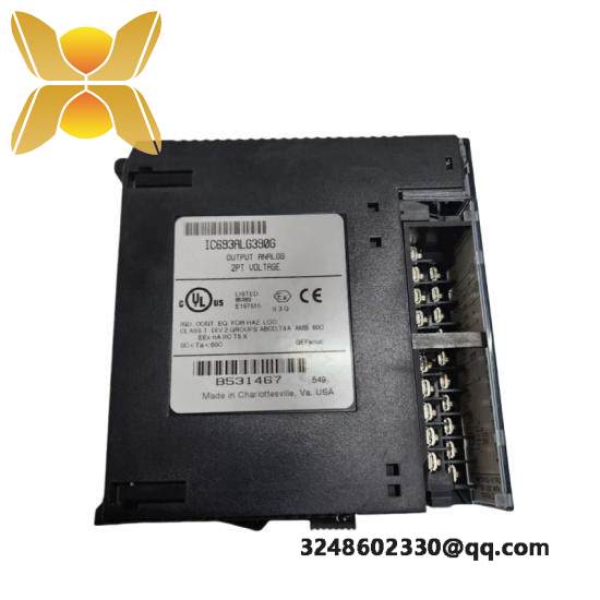 GE FANUC IC693ALG390 Analog Output I/O