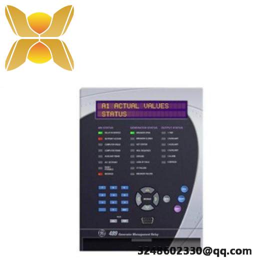GE Fanuc SR489-P5-HI-A20 Motor Protection System