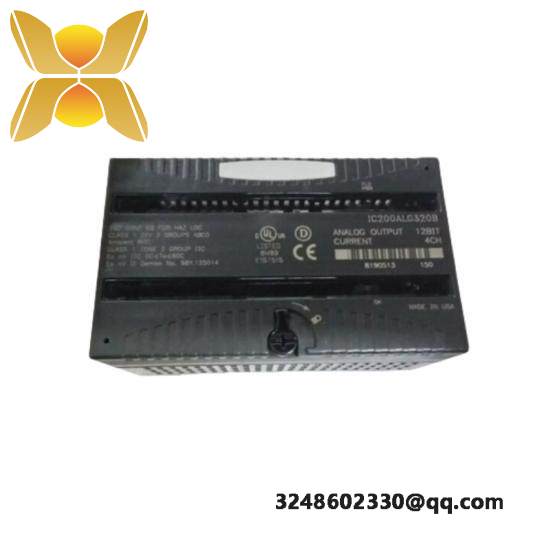 GE IC200ALG262G Analog Current input module