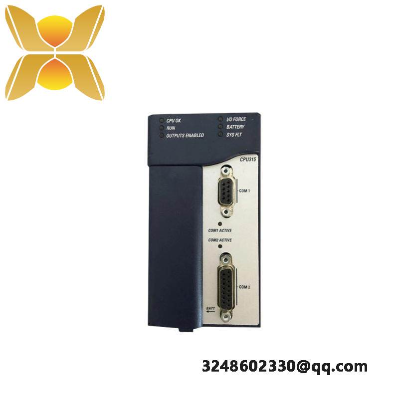 GE IC695CPU315 CPU CONTROL MODULE