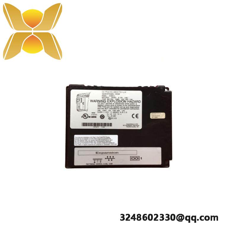 GE IC754VGI06STD OPERATOR INTERFACE