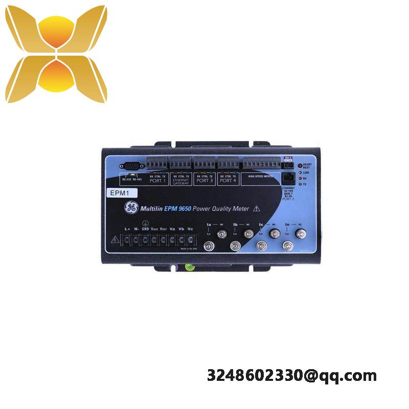 GE MULTILIN EPM 9650 POWER QUALITY METER PL96501A0A10000