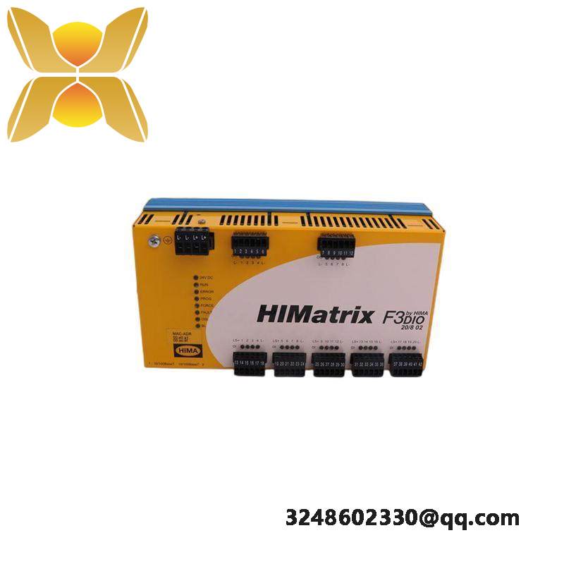 HIMA F3 DIO 20/8 02 F3DIO20/802 Remote I/O Module