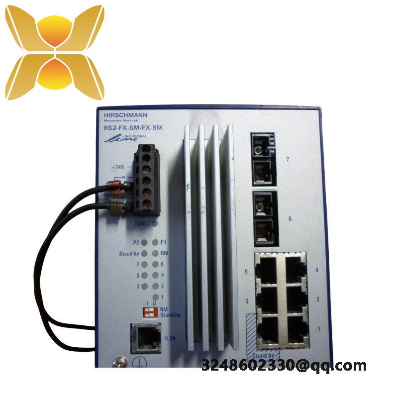 HIRSCHMANN RS2-FX-SM/FX-SM ETHERNET RAIL SWITCH