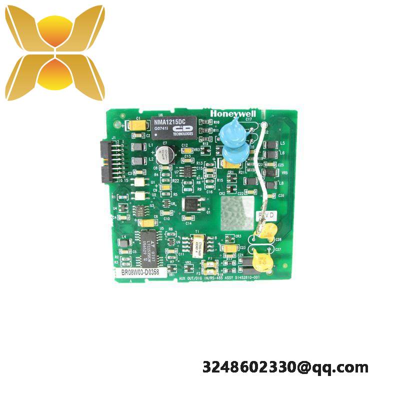 Honeywell 51452810-001 Auxiliary Output / Input Board Circuit