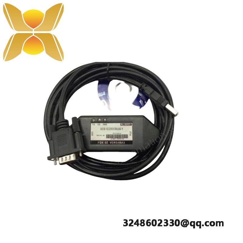 GE IC200CBL001 Communications Programming Serial Cable