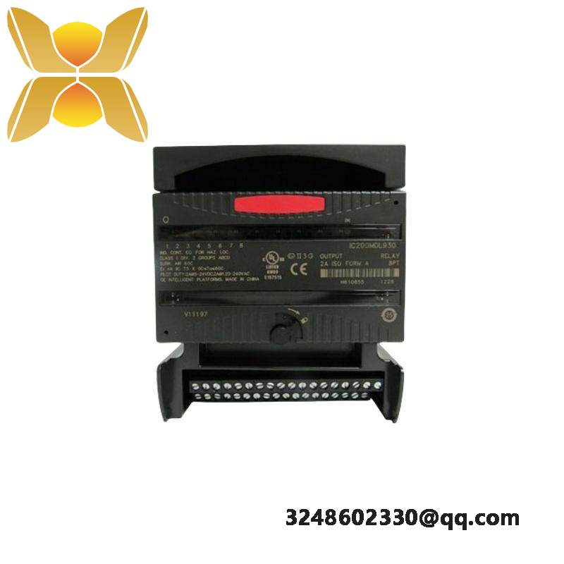 GE IC200MDL930 OUTPUT RELAY ISOLATED 8PT
