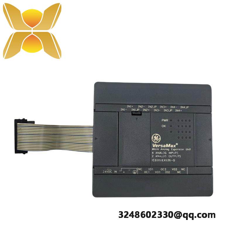 GE IC200UEX626 6 channel analog expansion module