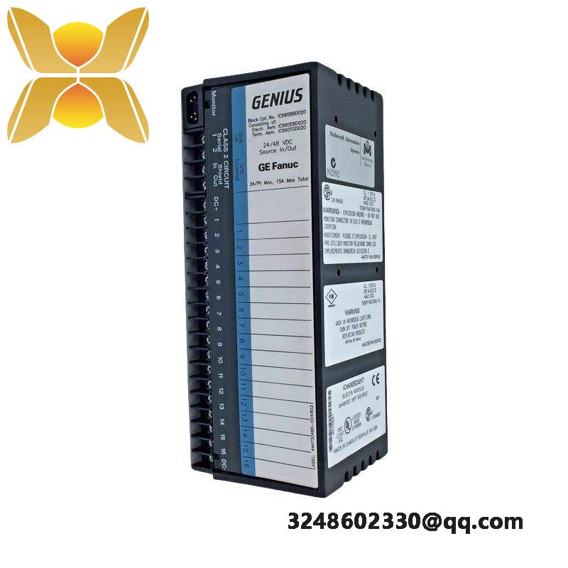 GE IC660BBD020 I/O Interface Block