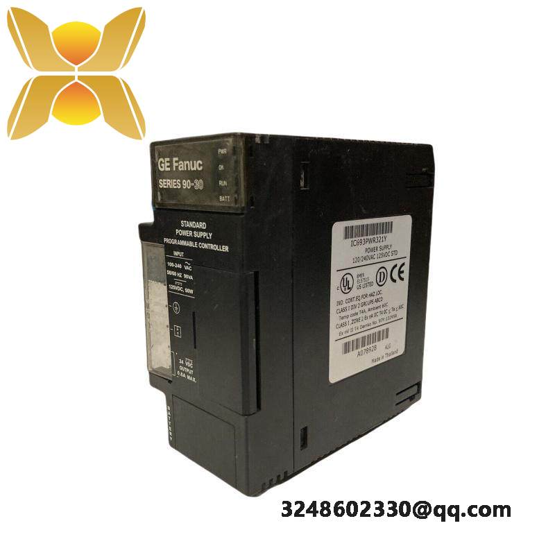 GE IC693PWR321Y standard power supply module