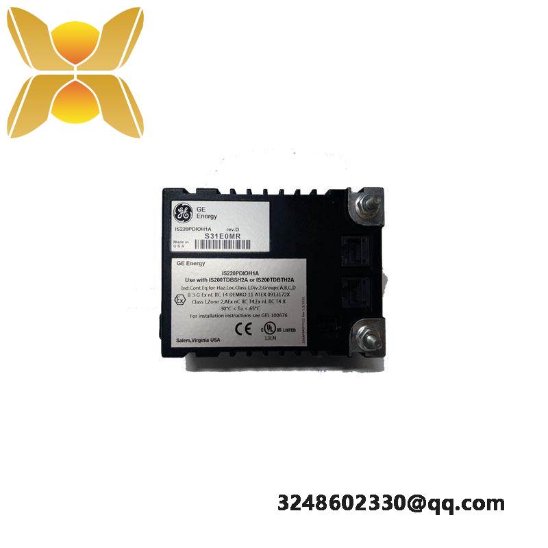 GE IS220PDIOH1A, REV D Boards & Turbine Control