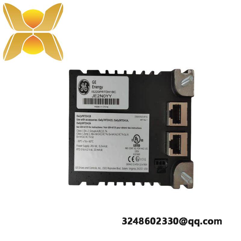 GE IS220PRTDH1B RTD I/O module