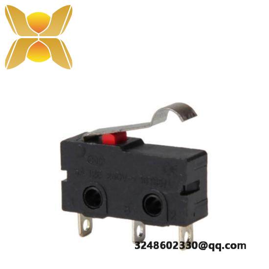 JIAOU KW12-F  Micro Switches 3 Pins Bent Lever Micro Switch