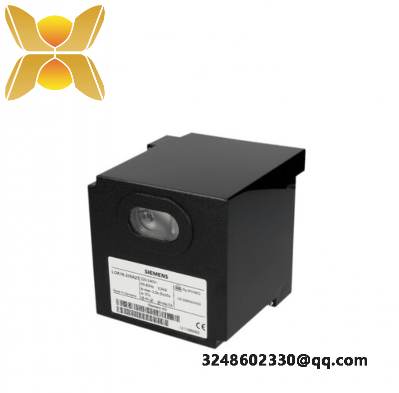 SIEMENS LGK16.335A27 gas burner control