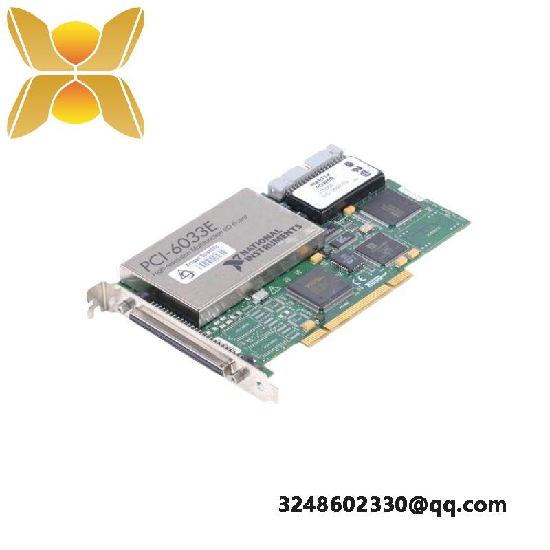 NI PCI-6033E High-Resolution Multifunction DAQ Card