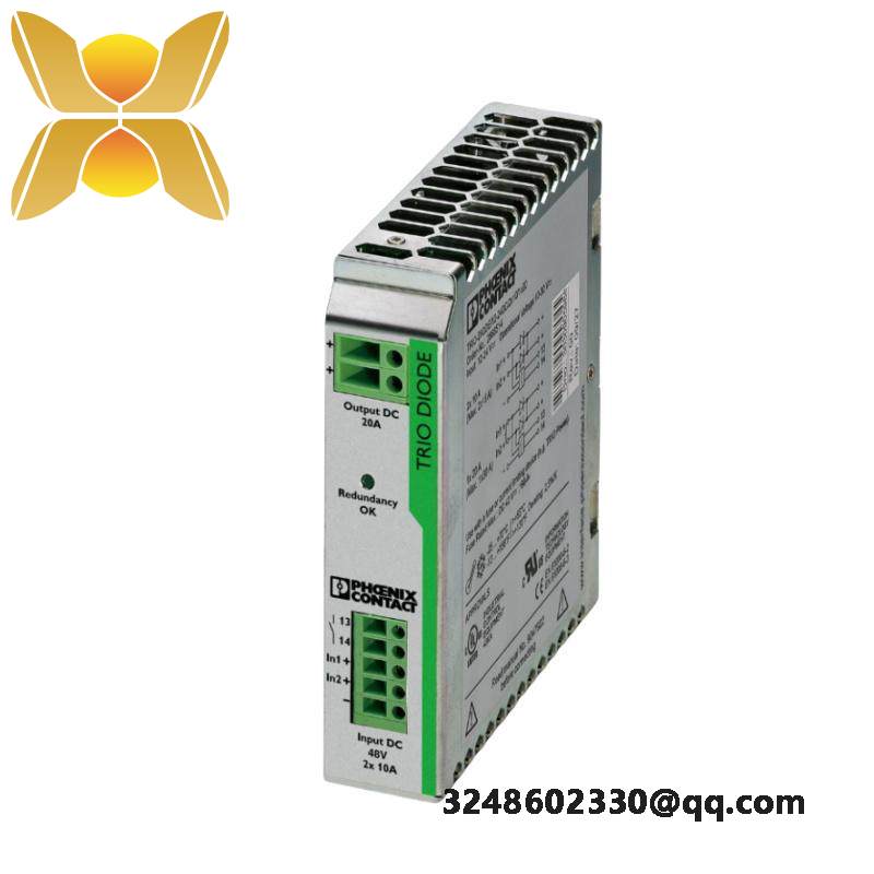 Phoenix Contact TRIO-DIODE/48DC/2X10/1X20 2866527 Redundancy module