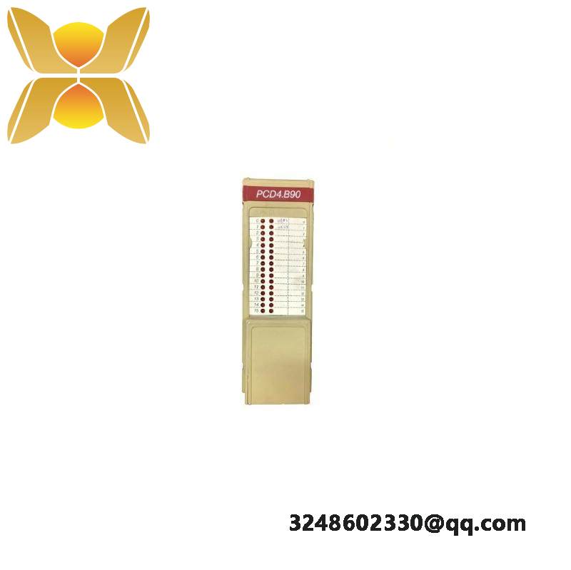 SAIA PCD4.B900 I/O MODULE 32PT 16IN 16OUT 24V