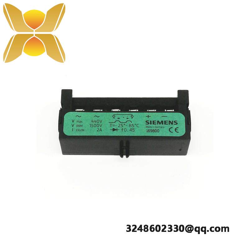 SIEMENS 169800 rectifier module