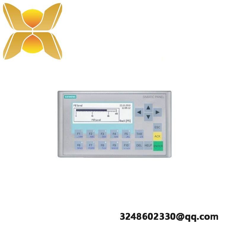 SIEMENS 6AV6647-0AH11-3AX0 BASIC PANEL